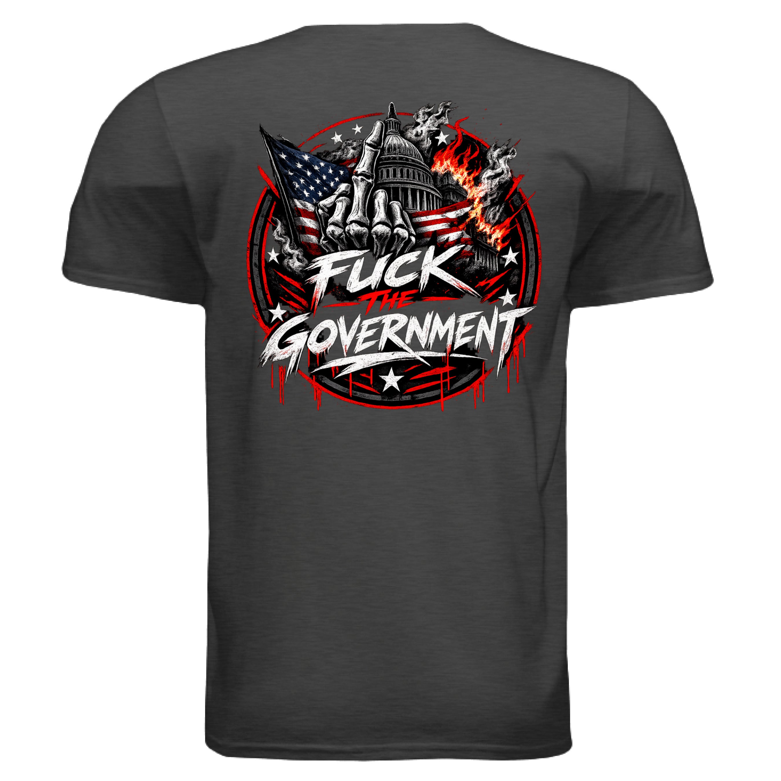 Heather Dark Grey - BACK