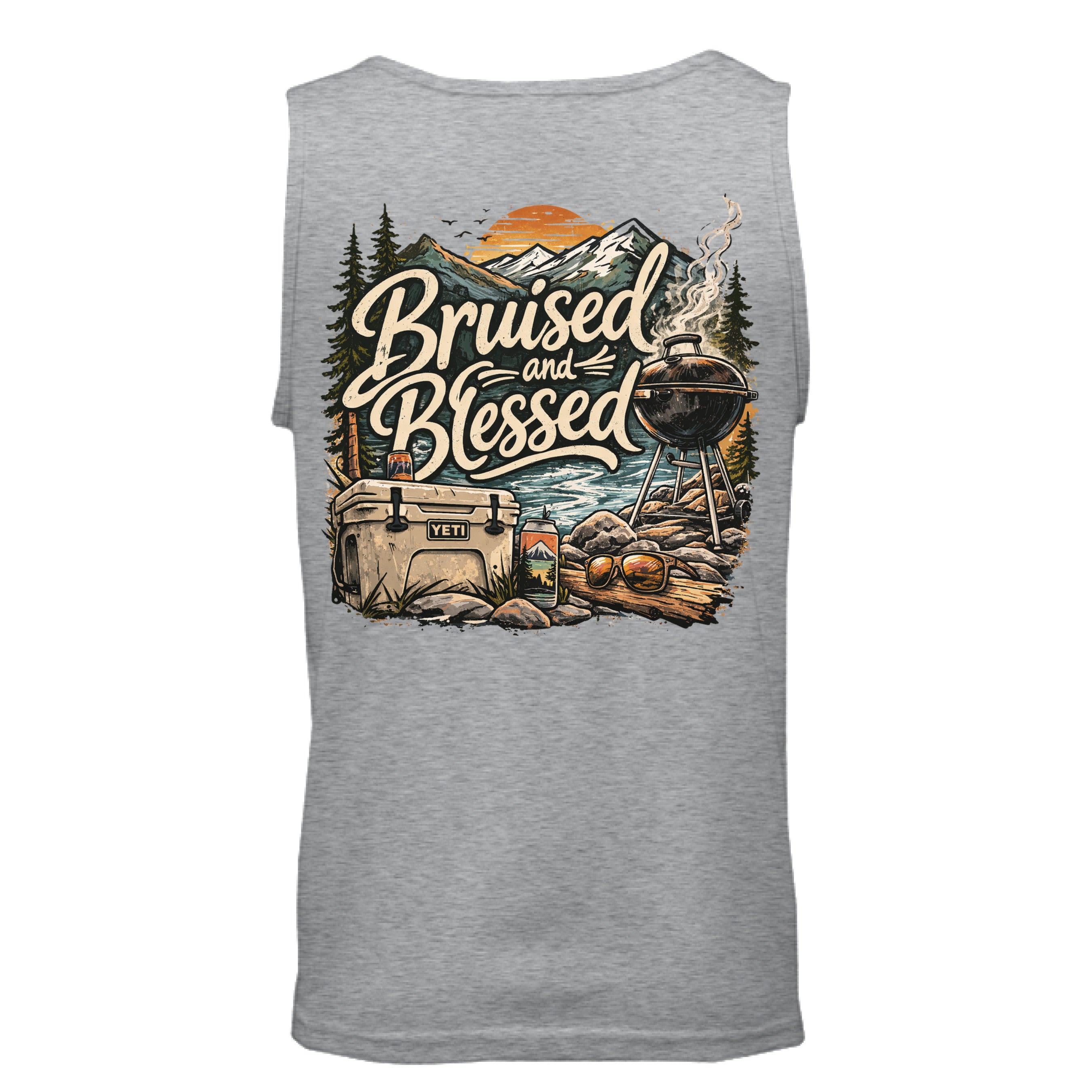 Heather Grey - BACK